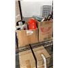 Image 1 : 2 BOXES OF FIREBELLS, PAINT SPRAYERS AND MORE