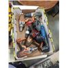 Image 2 : 2 TRAYS OF DEWALT, RIDGID AND OTHER CORDLESS TOOLS