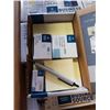 Image 2 : LOT OF NEW POST IN NOTES, TAPE, BINDER CLIPS AND MORE
