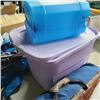 Image 4 : COLEMAN COOLER WITH OZARK TRAIL SCREEN HOUSE, 4 FOLDING CHAIRS AND MORE