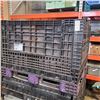 Image 7 : COLLAPSIBLE BULK CONTAINER FOLDING PALLET CRATE