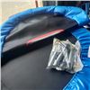 Image 3 : 3 EXECERSIZE TRAMPOLINES ONE HAS A NET ENCLOSURE OTHER 2 HAVE ! SET OF INTERCHANGAB LE LEGS