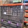Image 1 : COLLAPSIBLE BULK CONTAINER FOLDING PALLET CRATE