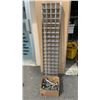 Image 1 : 7 PCS OF GRIDWALL 1FT X 5FT AND BOX OF SHELF SUPPORTS