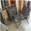 Image 1 : 6 FOLDING PATIO CHAIRS