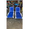 Image 1 : 2 BAJA SLING LOUNGE CHAIRS