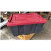 Image 2 : WOOD ROLLING CRATE AND TOTE