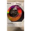 Image 2 : IHOME POWERCLOCK GLOW BLUETOOTH SPEAKER + USB CHARGING - TESTED WORKING