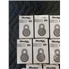 Image 2 : 8 MASTER LOCK COMBINATION LOCKS