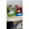 Image 1 : INSULATED GRAVY SERVER, SMALL CAST IRON SKILLET, CUPCAKE PLUNGER, CANDLES AND MORE