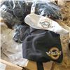Image 2 : BOX OF NEW WHITE SPOT CHEF HATS, APRONS AND APPARELL
