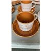 Image 3 : 44 PIECES H AYNSLEY STAFFORDSHIRE ENGLISH IRONSTONE 8 PLACE SETTING - INCLUDES PLATES, BOWLS, CUPS, 