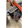 Image 1 : LOT OF VIDEOGAME ACCESSORIES, GUITARS, DRUMS, DONKAY KONG BONGOS, RACING WHEEL