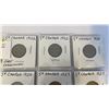 Image 2 : 19 CANADIAN GEORGE V NICKELS 1922-1936