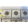 Image 2 : 15 SPECIAL CANADIAN COLOURED QUARTERS 2004-2017