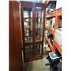 Image 1 : GLASS DISPLAY CABINET 78 INCHES TALL