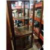 Image 2 : GLASS DISPLAY CABINET 78 INCHES TALL