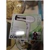 Image 8 : CONAIR BLOW DRYER, BATH BOMB KIT, PLATTERS, FRUIT BOWL AND CLOCK PICTURE FRAME