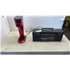 Image 1 : SODA STREAM SPARKLING WATER MACHINE AND VINTAGE PANASONIC RX C36 STEREO