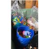 Image 8 : TOTE AND BOX OF GAMES AND TOYS