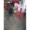 Image 1 : 3 METAL FOLDING RACKS