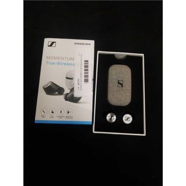 SENNHEISER MOMENTUM TRUE WIRELESS EARBUDS - TESTED WORKING, RETAIL $329