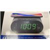 Image 2 : TIMEX DUAL ALRM FM CLOCK WITH WIRELESS AND USB CHARGING - TESTED WORKING