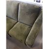 Image 2 : GREEN MICROFIBER POWER RECLINER LOVESEAT