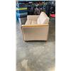 Image 2 : EKORNES WOOD FRAMED LEATHER LOVESEAT - RETAIL $4000