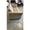 Image 3 : EKORNES WOOD FRAMED LEATHER LOVESEAT - RETAIL $4000