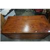 Image 2 : LARGE WOOD TRUNK - 50 INCHES WIDE, 2 FOOT TALL 25 INCHES DEEP