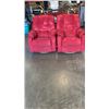 Image 1 : 2 RED LAZBOY RECLINERS