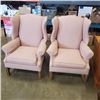 Image 1 : 2 WINGBACK CHAIRS