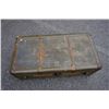 Image 1 : VINTAGE GREEN STORAGE TRUNK