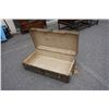 Image 3 : VINTAGE GREEN STORAGE TRUNK
