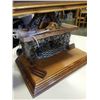 Image 3 : WOOD FIREPLACE TABLE LAMP HAND MADE