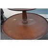 Image 8 : 2 ANTIQUE PARLOUR TABLES - 2 TIER AND 3 TIER
