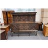 Image 1 : ANTIQUE SIDEBOARD WITH GALLERY