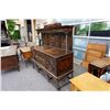 Image 2 : ANTIQUE SIDEBOARD WITH GALLERY