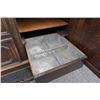 Image 8 : ANTIQUE SIDEBOARD WITH GALLERY