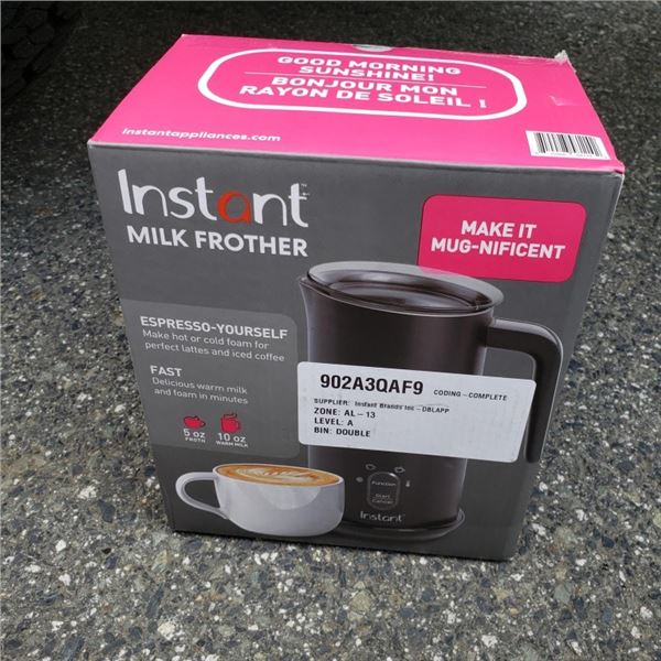 INSTANT POT ELECTRIC MILK FROTHER TESTED AND WORKING - RETAIL $59