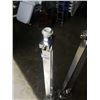 Image 3 : 2 BRUSHED METAL FLOOR LAMPS
