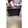 Image 1 : ASHLEY FURNITURE 30 INCH TALL ALMOST BLACK FINISH BOOKSHELF