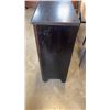 Image 2 : ASHLEY FURNITURE 30 INCH TALL ALMOST BLACK FINISH BOOKSHELF