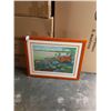 Image 1 : HAND SIGNED AND NUMBERED RAINBOW ROCKS LIMITED EDITION SERIGRAPHY PRINT WITH COA