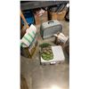 Image 1 : SINGER SEWING MACHINE, BOX OF ESTATE GOODS, HAMSTER CAGE, PAINT SPRAYER, PLANO CASE AND FIGURE DISPL