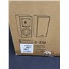 Image 2 : KLIPSCH R-41M REFERENCE POWERED BOOKSHELF SPEAKERS - TESTED WORKING, RETAIL $399