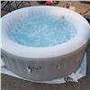 Image 7 : AS NEW SALUSPA TAHITI INFLATABLE HOT TUB TESTED WORKING WITH COVER AND ACCESSORIES