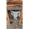 Image 2 : MOVIE PROP TELLER BOOTH WITH METAL GRATES AND GLASS PANELS