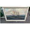 Image 1 : TALL SHIP PAINTING ON CANVAS